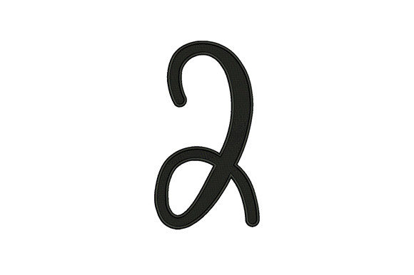 2 Number: A Simple Blackwork Gem for Personalized Embroidery