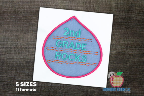 2nd Gade Rocks School Applique Review