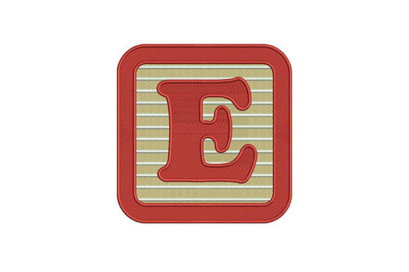 Alphabet E Letter