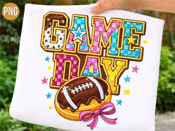 h1Game Day Football Embroidery PNG T-SHIRT Review for Real Embroidery Projects/h1
