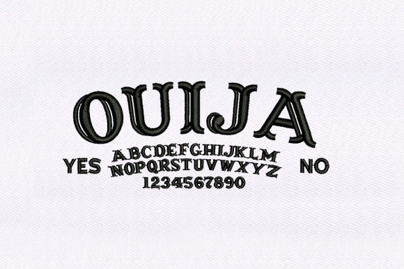 Ouija Board Text Design Review for Craft Fair Sellers