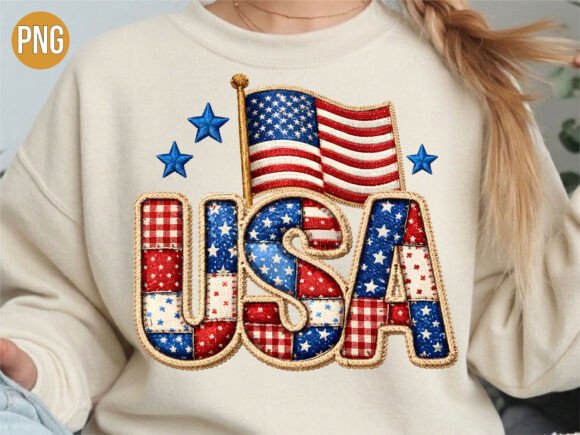 Reviewing Patriotic USA Patch Flag Embroidery PNG for Seasonal & Holiday Crafts