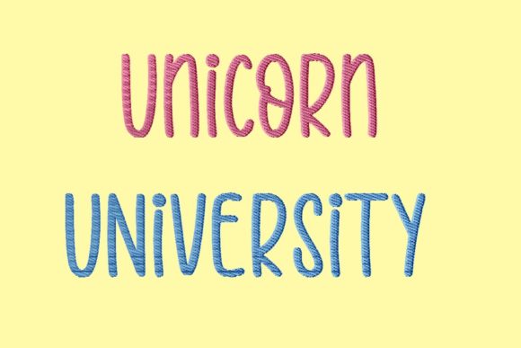 Unicorn University: A Craft Fair Embroidery Gem